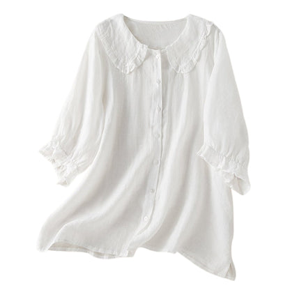 Chemise Femme Manches Longues Décontractée et Confortable