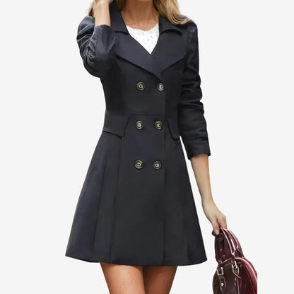 Manteau Femme Classique Longues Manches Élégant - PanierRoyale