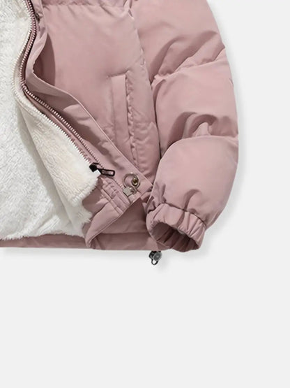 Chloé | Warme Reißverschluss-Winterjacke – Komfort und Stil für Kalte Tage Zendoo.de