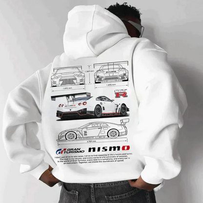 Sweat à Capuche Grande Taille pour Homme Oversize