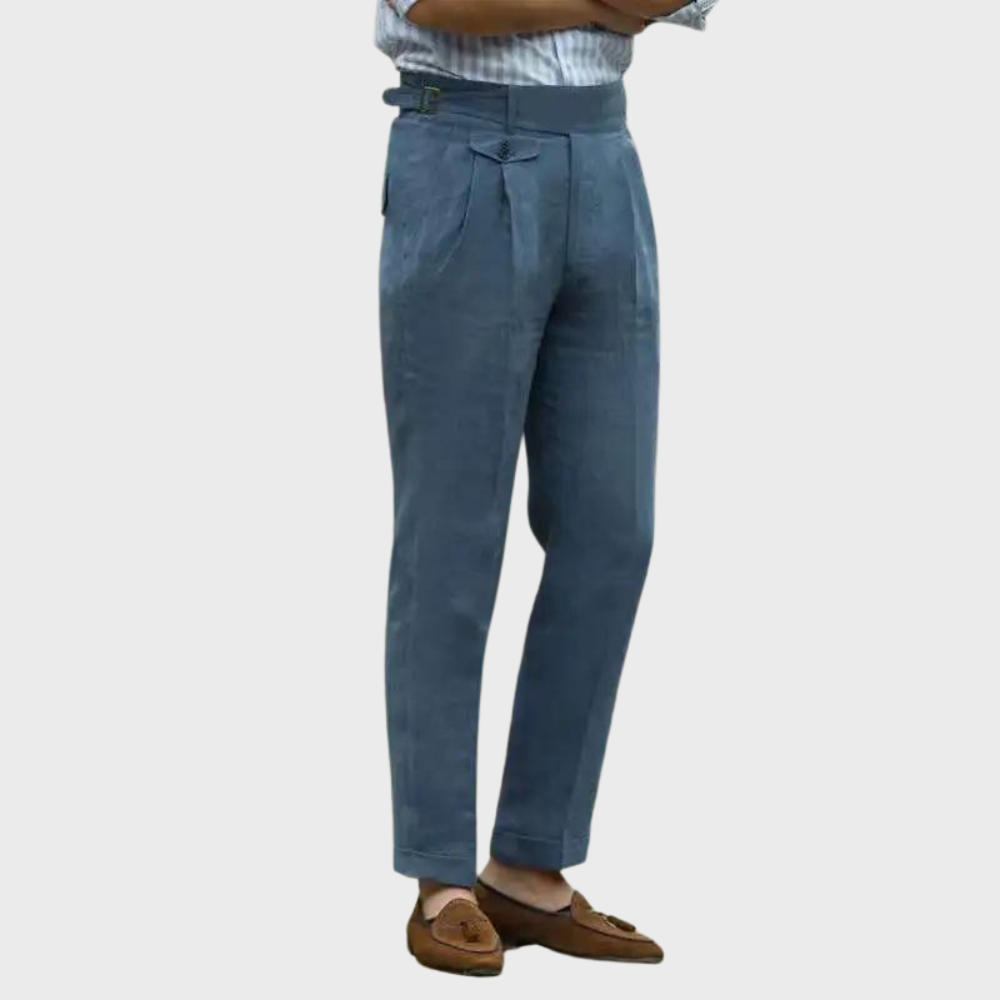 Pantalon Haut de Gamme Taille Haute pour Homme