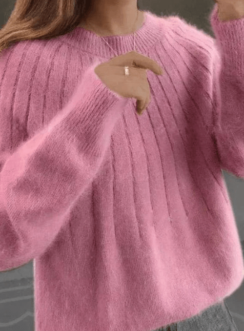 Pull Femme Laine Merino Doux et Chaud
