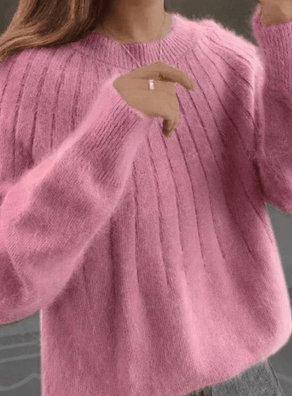 Pull Femme Laine Merino Doux et Chaud