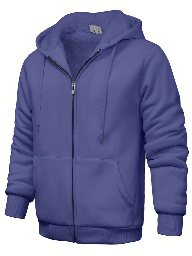 Sweat à Capuche Zippé Confort pour Homme au Quotidien