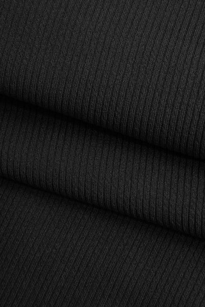 Robe Deux Pièces Contraste Élégant et Féminin