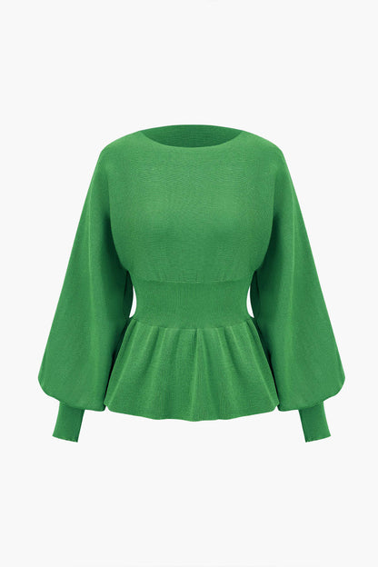 Robe Ensemble Élégant Peplum et Jupe Pencil