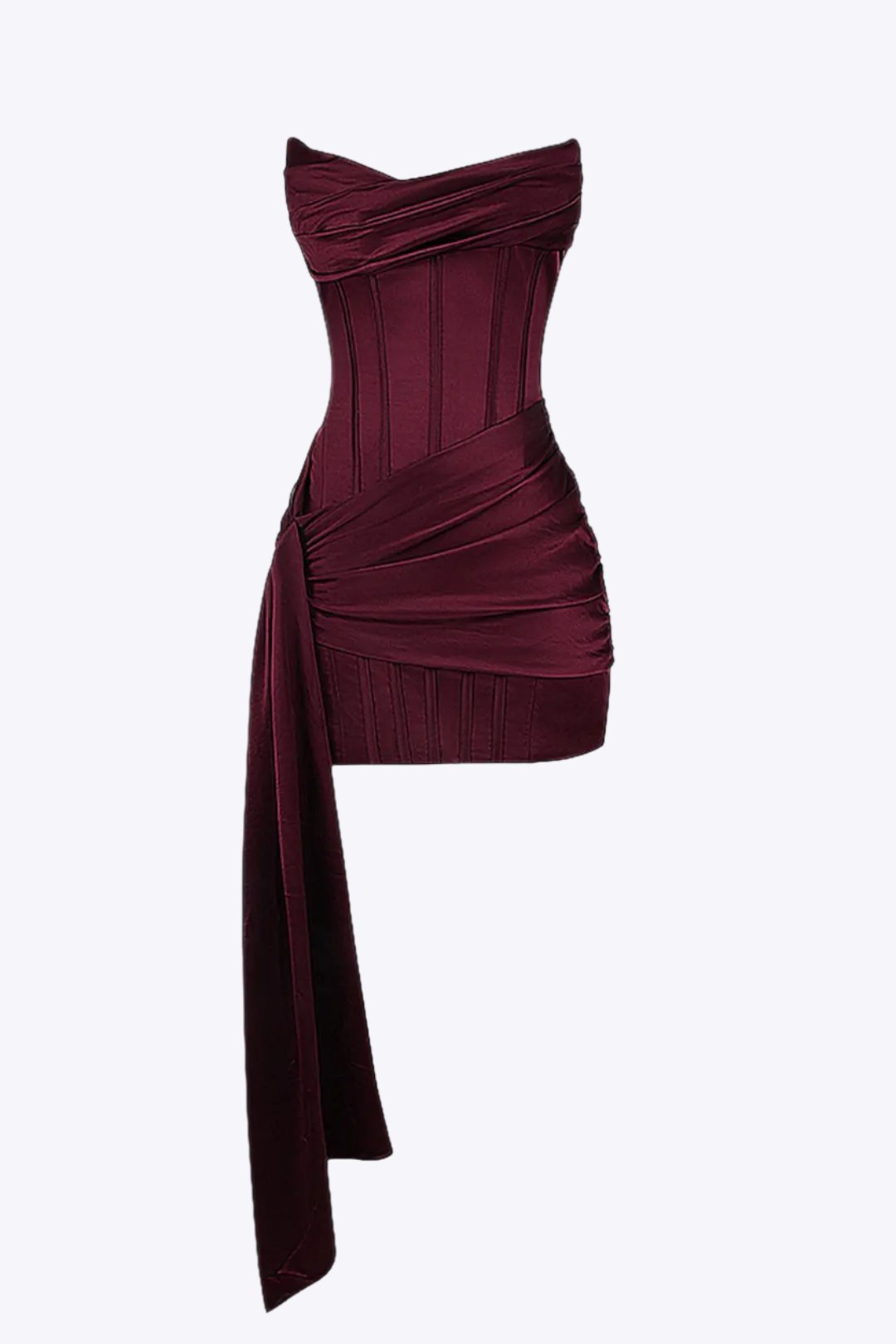 Robe de soirée rouge femme élégante et chic - PanierRoyale