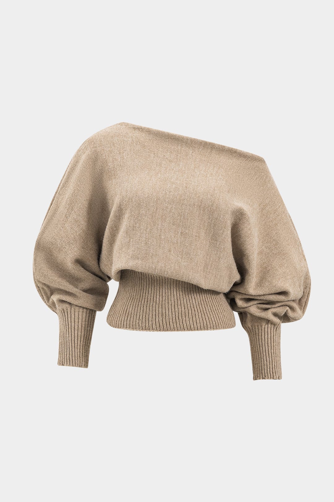 Luana | Ensemble Décontracté Col Montant et Shorts Haute Taille