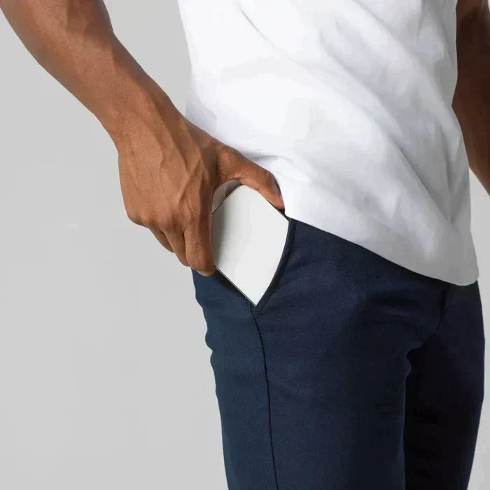 Pantalon Chino Slim Fit Moderne Homme