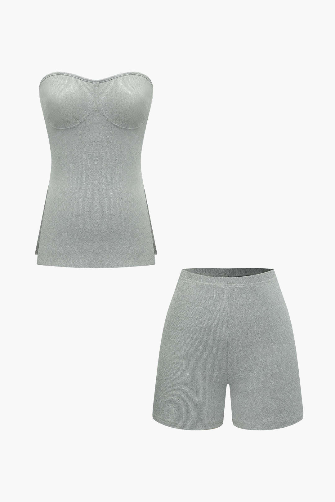 Ensemble Bustier et Shorts Élégant Féminin
