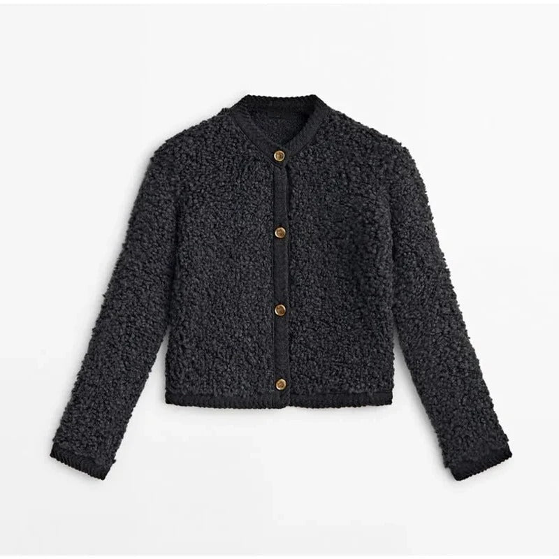 Cardigan Femme Élégant à Boutons