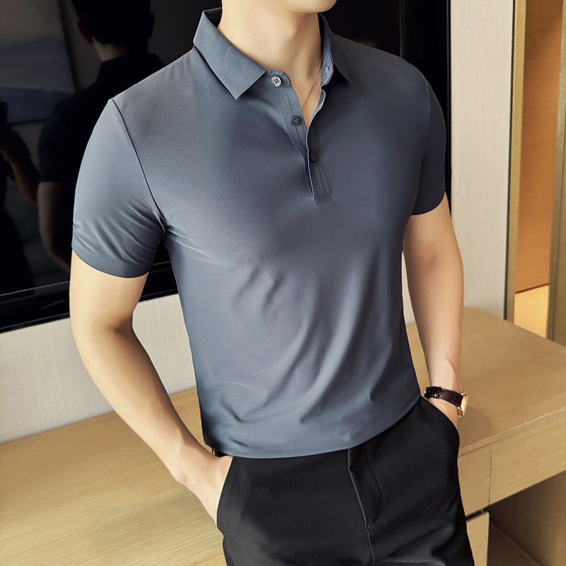 T-shirt Homme Été Slim Fit Respirant