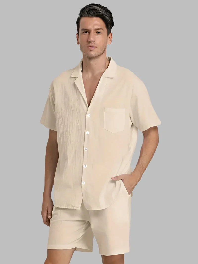 Costume Homme Lin Coton Respirant et Élégant - BerlinGlamour