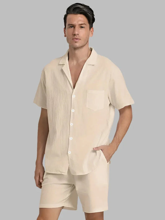 Costume Homme Lin Coton Respirant et Élégant - BerlinGlamour