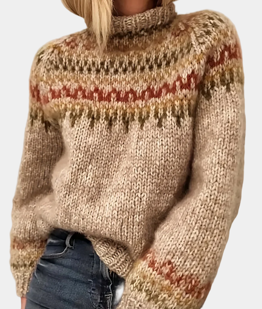 Pull Femme en Laine Mérinos Douce et Chaude - PanierRoyale