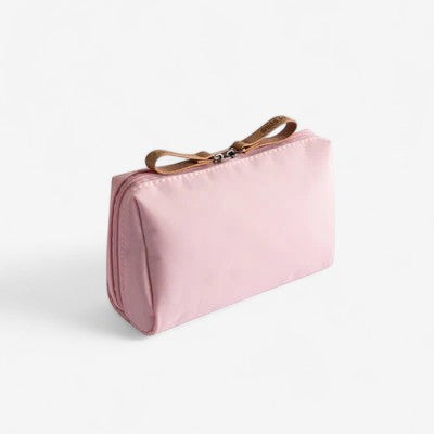 Étui Maquillage Compact avec Fermeture Éclair