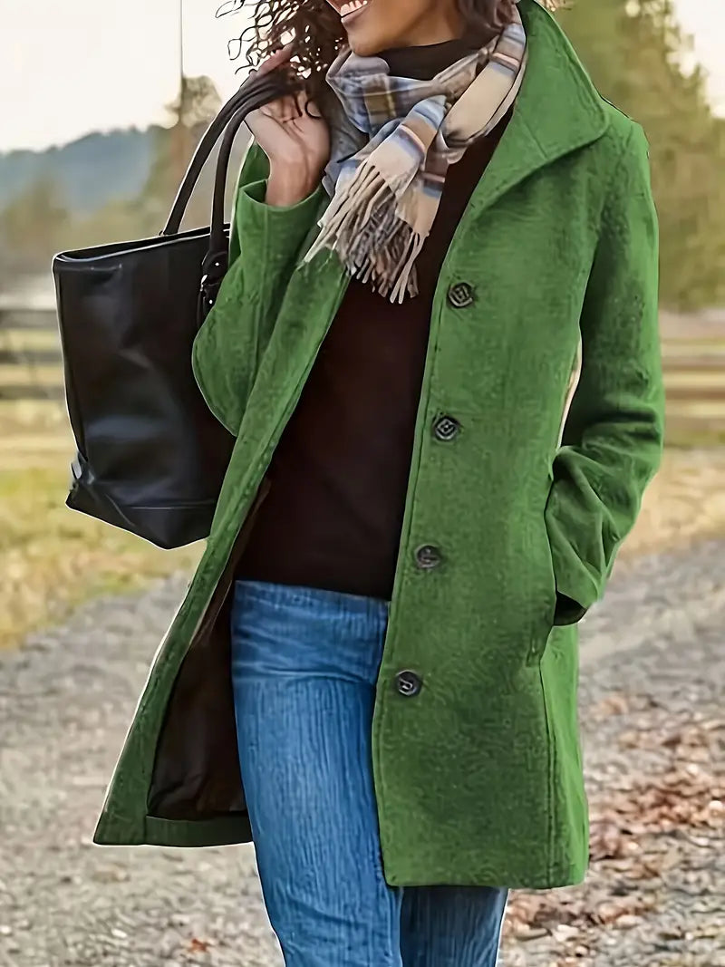 Manteau Femme Hiver Élégant avec Doublure Polaire Chaude - PanierRoyale