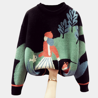 OHANA - Pull D'hiver Elégant pour Femmes