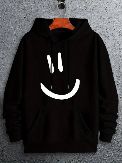 Sweat À Capuche Homme Imprimé Graphic Coloré - PanierRoyale