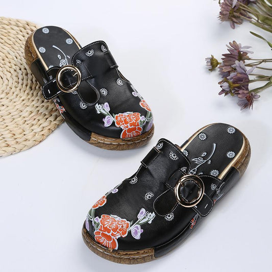 Chaussons Fleurs Doux pour Femmes - BerlinGlamour