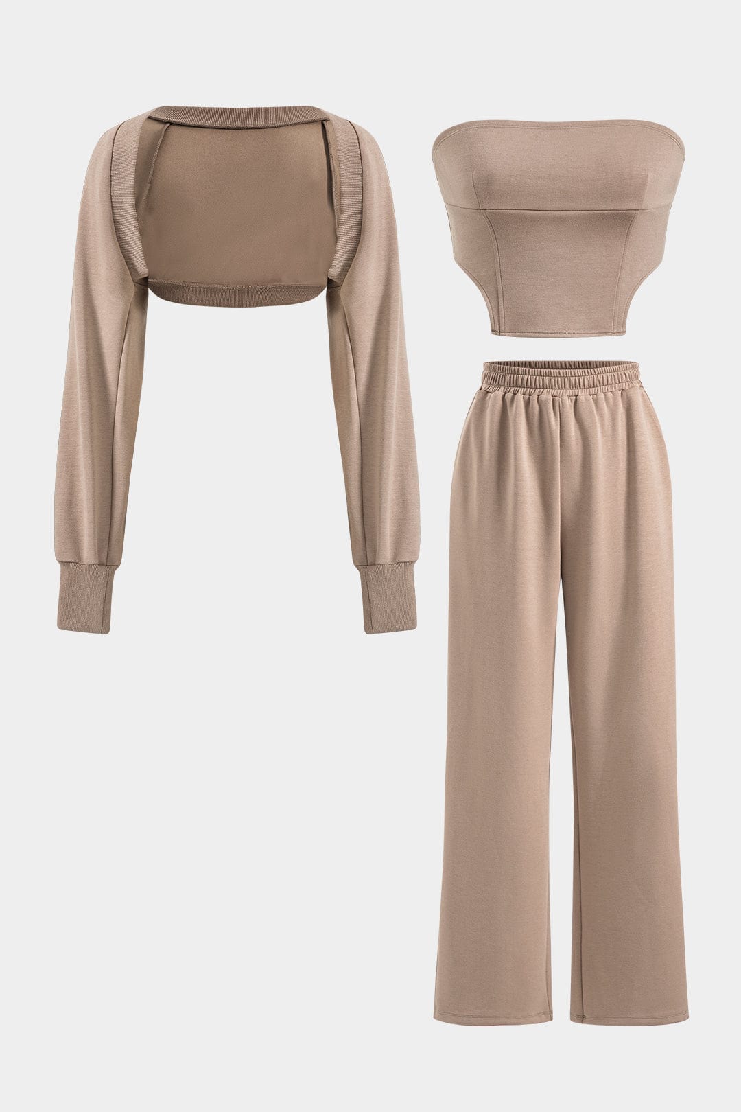 Ensemble Femme Élégant Haut Bandeau et Bolero - BerlinGlamour