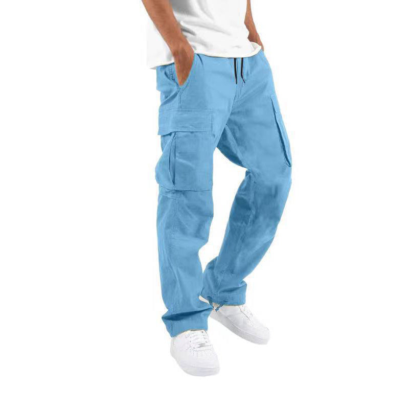 Pantalon Cargo Coton Homme Décontracté