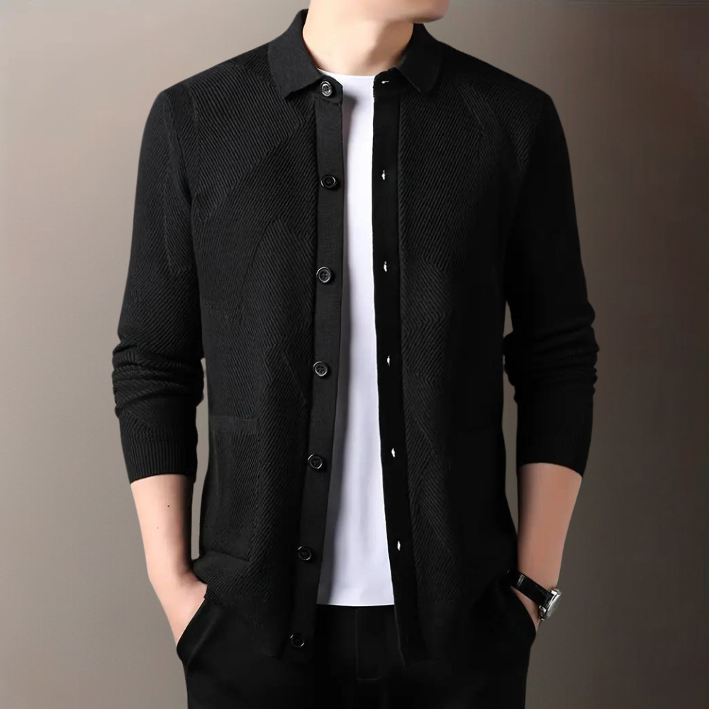 SAMUEL - Cardigan Tricoté pour Hommes