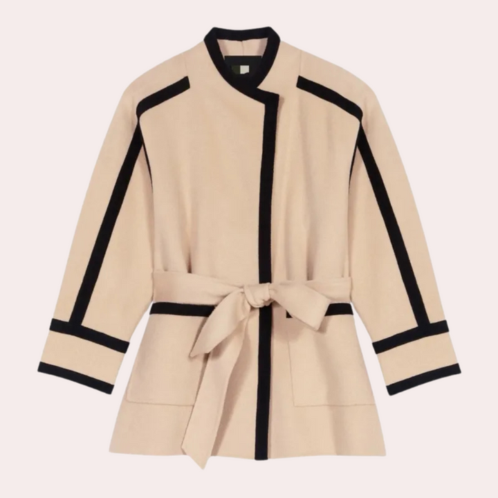 Veste Ceinturée Élégante avec Ceinture - vue 2