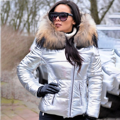 Veste Hiver Élégante avec Capuche