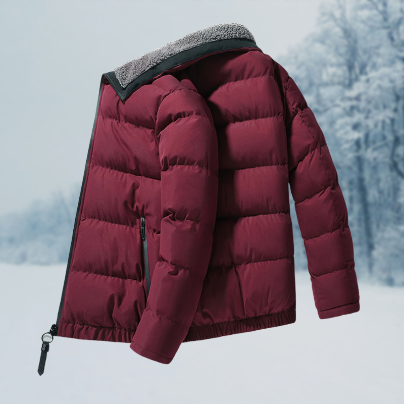 Veste Homme Hiver Douce et Confortable