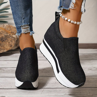 Baskets décontractées Jeans avec Semelle Antidérapante