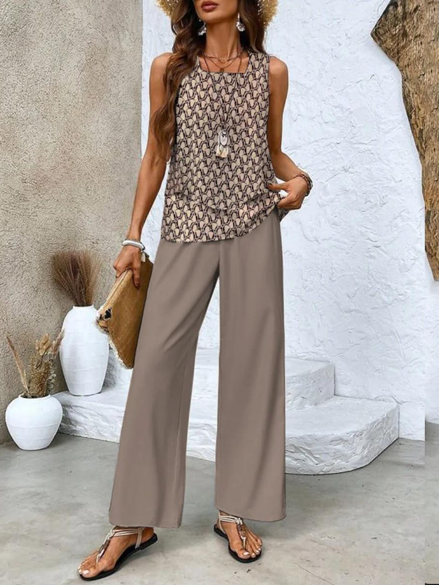 Robe de plage deux pièces légère et confortable pour femme
