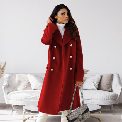 Manteau Femme Grande Taille Long Élégant Hiver