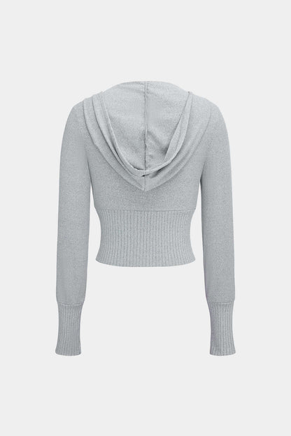 Survêtement Femme Molletonné avec Capuche et Pantalon Large