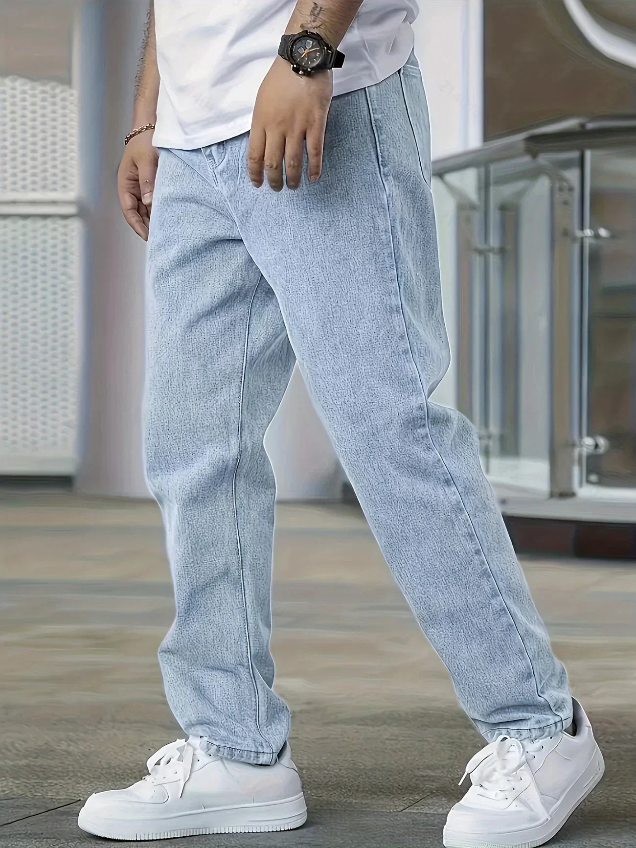 Jean Slim Homme Confortable Coupe Moderne
