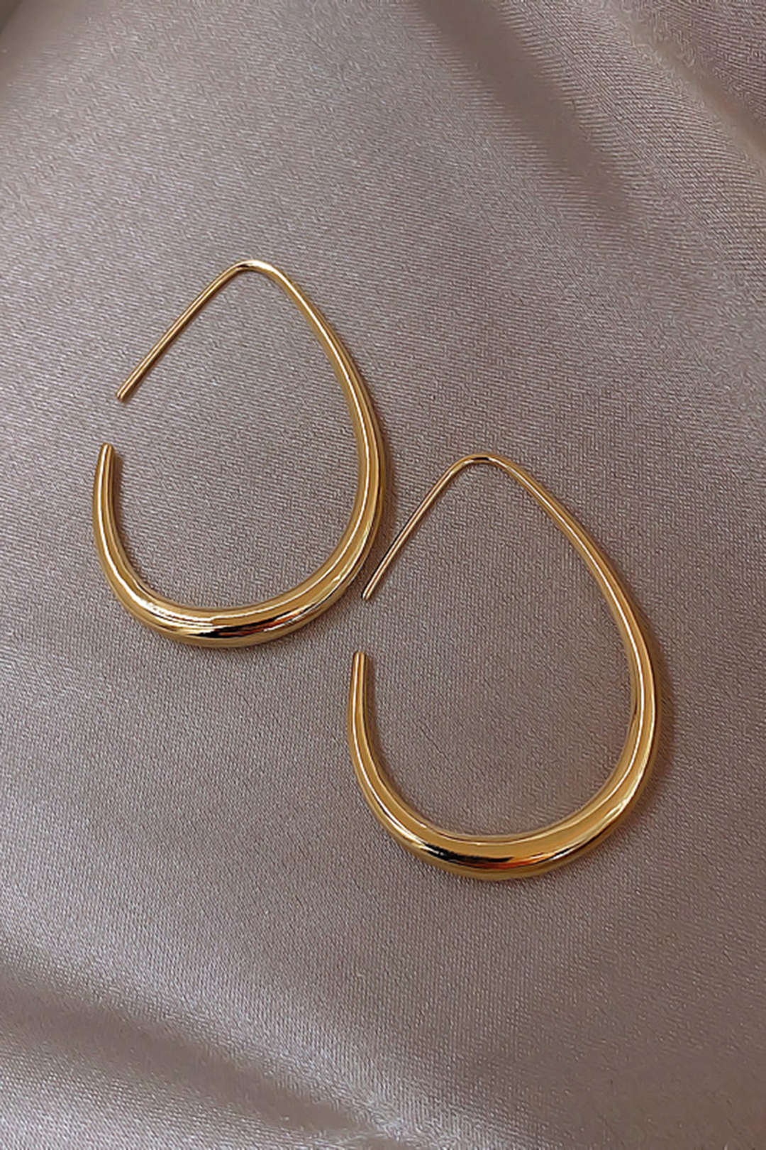 Boucles d’oreilles Femme Ovales Design Élégant Intemporel