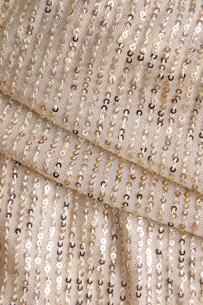 Robe Pailletée Épaules Découvertes Glamour Soirée