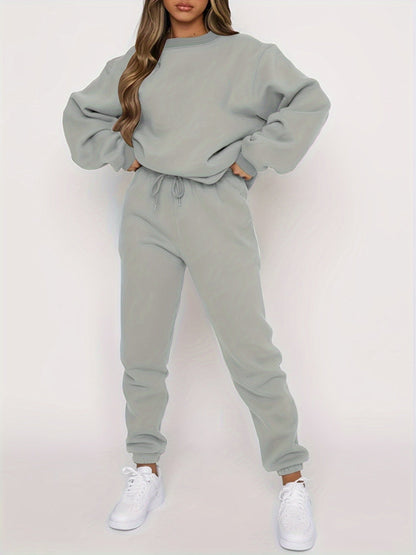 Sweat Capuche Femme Brun Clair Décontracté