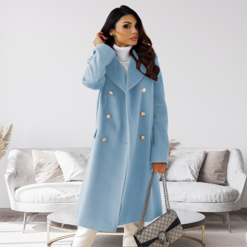 Manteau Femme Grande Taille Long Élégant Hiver