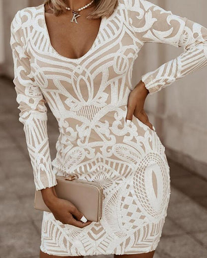 Robe Femme Chic Taille Mi-Longue Élégante - PanierRoyale