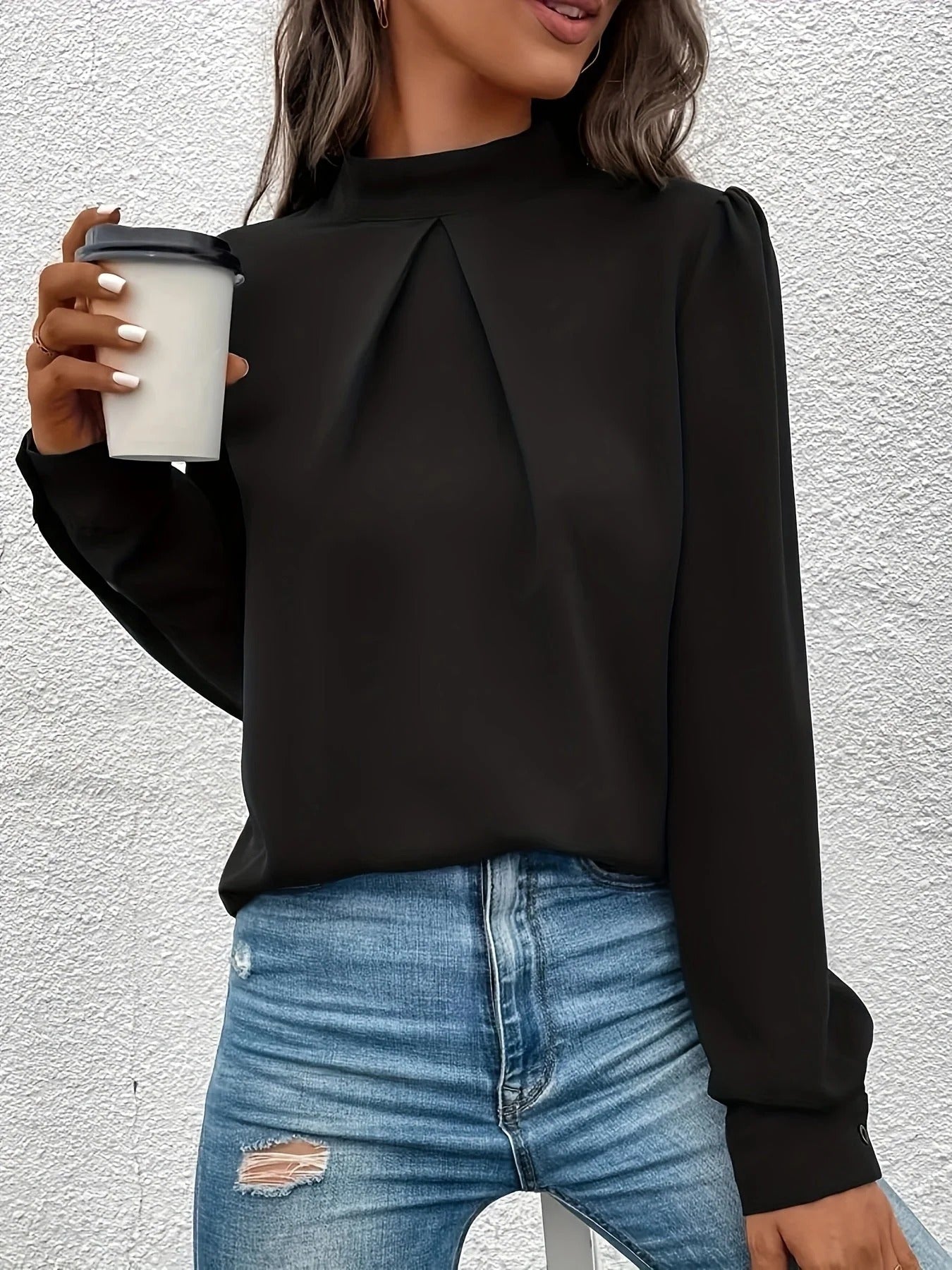 Blouse Femme Chic et Élégante pour Travail ou Soirée - PanierRoyale