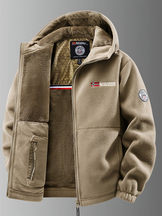 Veste polaire Thermique Coupe-vent Confort Hivernal Durable