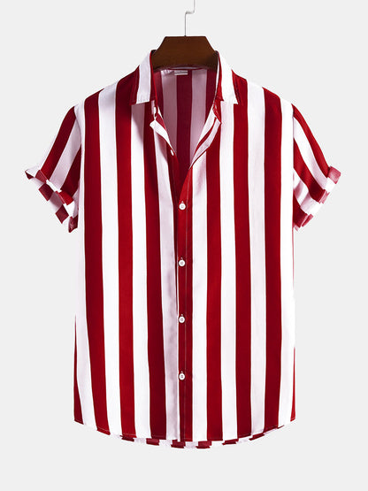 Chemise Homme à Rayures Fines et Élégante