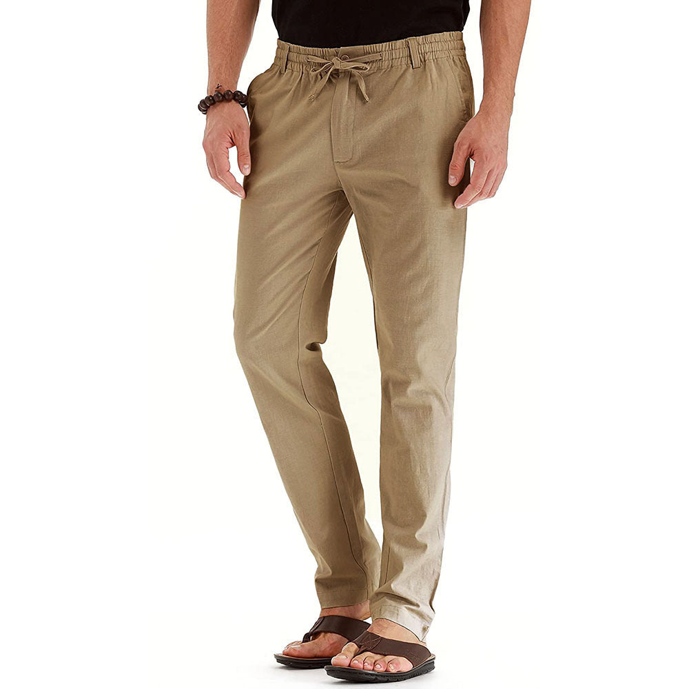 Pantalon Homme Business Casual Décontracté