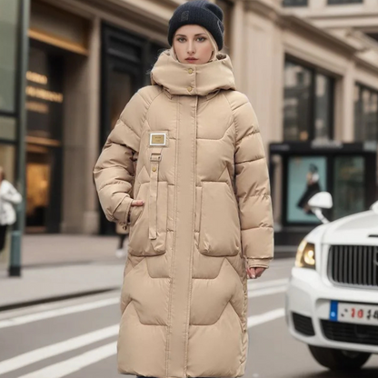 Doudoune Féminine Longue et Chaude Hiver