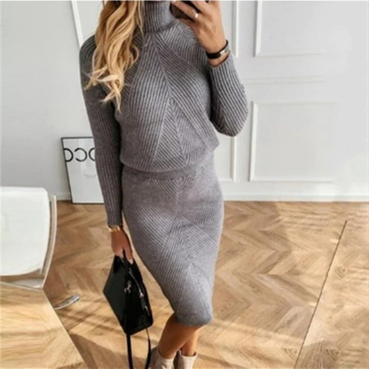 Robe Pull Féminine Douce et Élégante