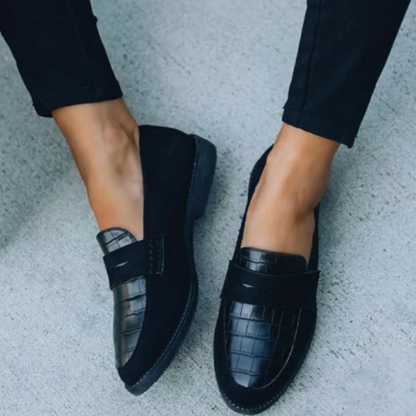 Mocassins Femmes Bout Rond Chic et Confortable