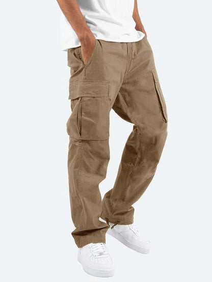 Pantalon Cargo Coton Homme Décontracté