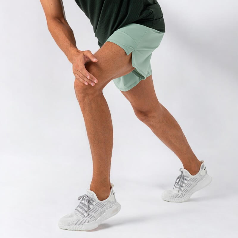 Shorts de sport homme nylon couleurs variées