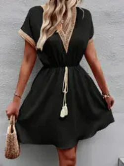 Robe Été en Soie Légère pour Femme